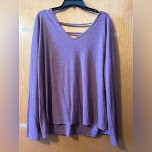 Women’s LONG Sleeve purplish/mauve shirt